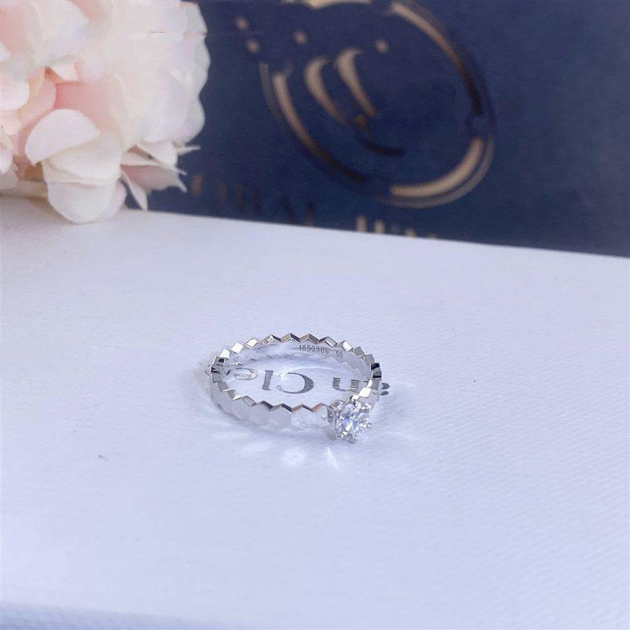 TimiBEE LOVE RING SILVER 1 DIAMOND