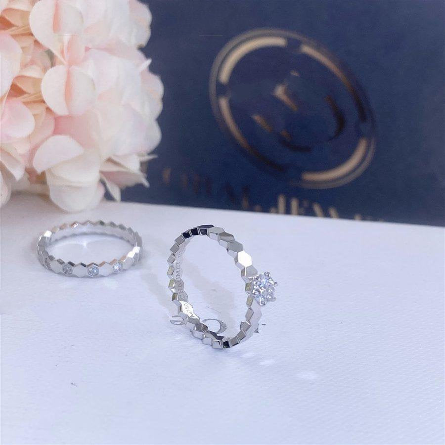 TimiBEE LOVE RING SILVER 1 DIAMOND