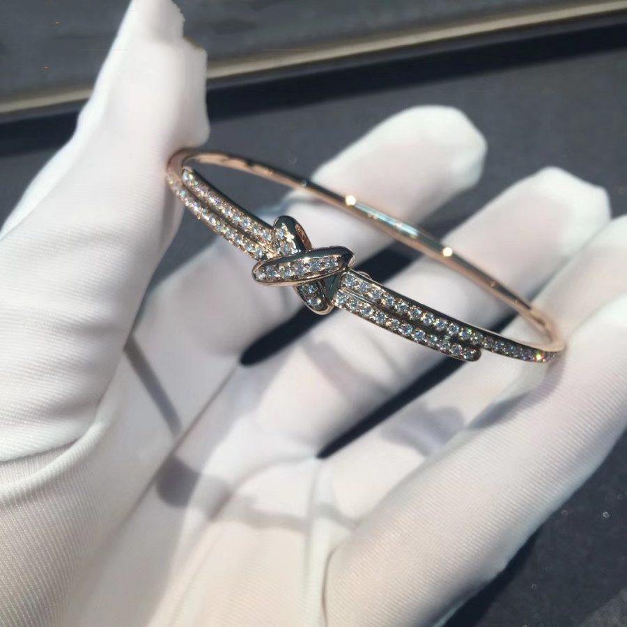 TimiJEUX DE BRACELET DIAMONDS PINK GOLD