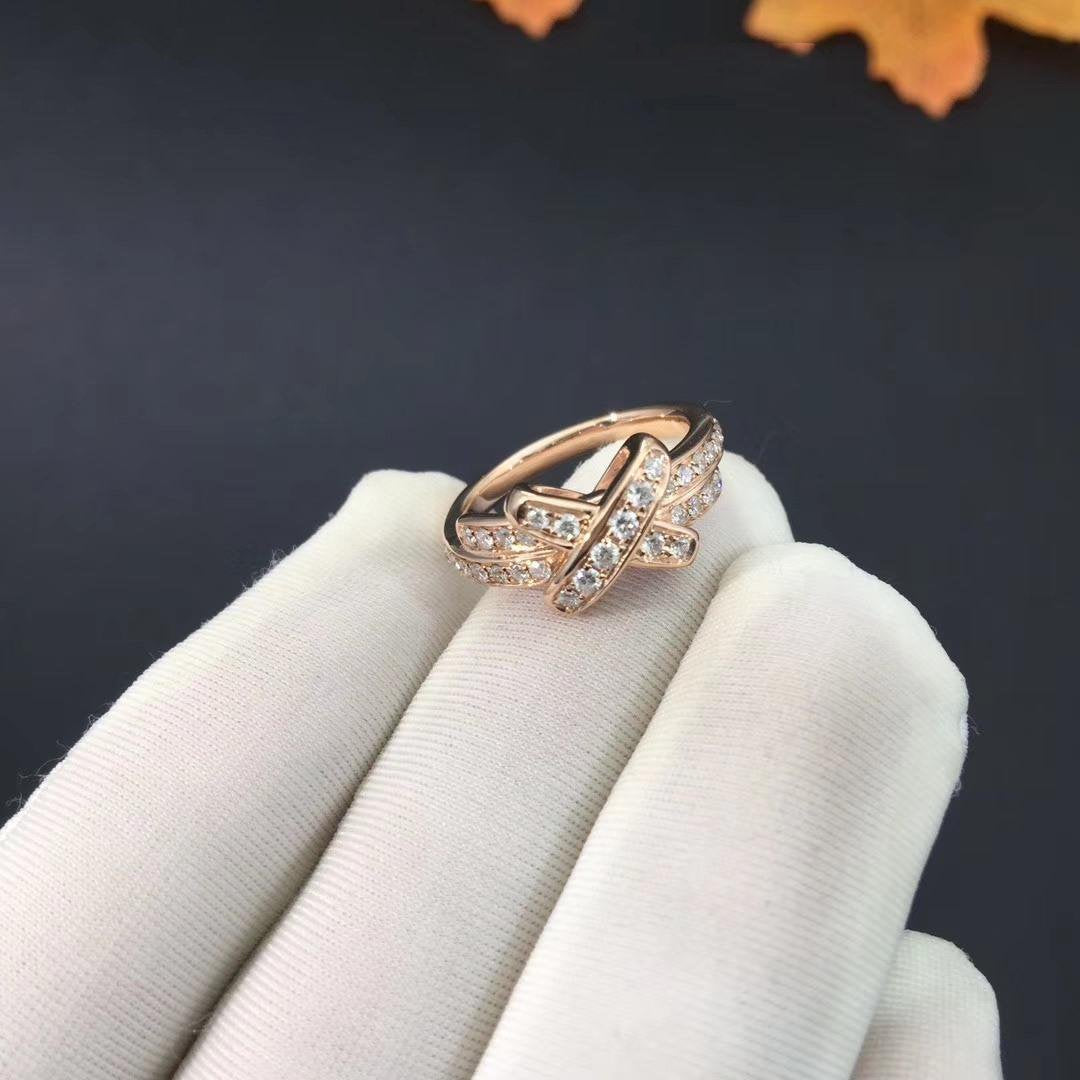 TimiJEUX DE RING PINK GOLD DIAMOND