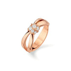 TimiLIENS RING PINK GOLD DIAMOND