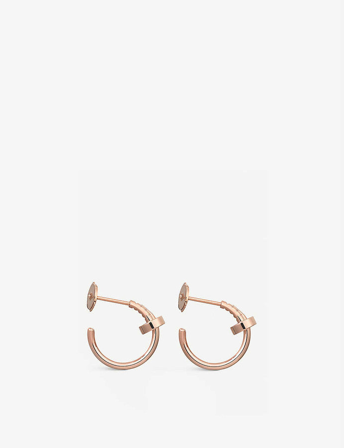 TimiJUSTE EARRINGS PINK GOLD