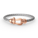 TimiFORCE LARGE HORSESHOE NO DIAMOND BRACELET ROSE GOLD