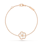 ¡®Timi¡¯LUCKY WHITE MOP PLUM BLOSSOM  BRACELET