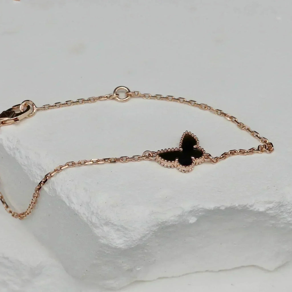 ¡®Timi¡¯BUTTERFLY ONYX  BUTTERFLY BRACELET