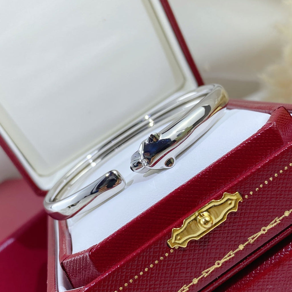 TimiPANTHERE SILVER OPEN BRACELET
