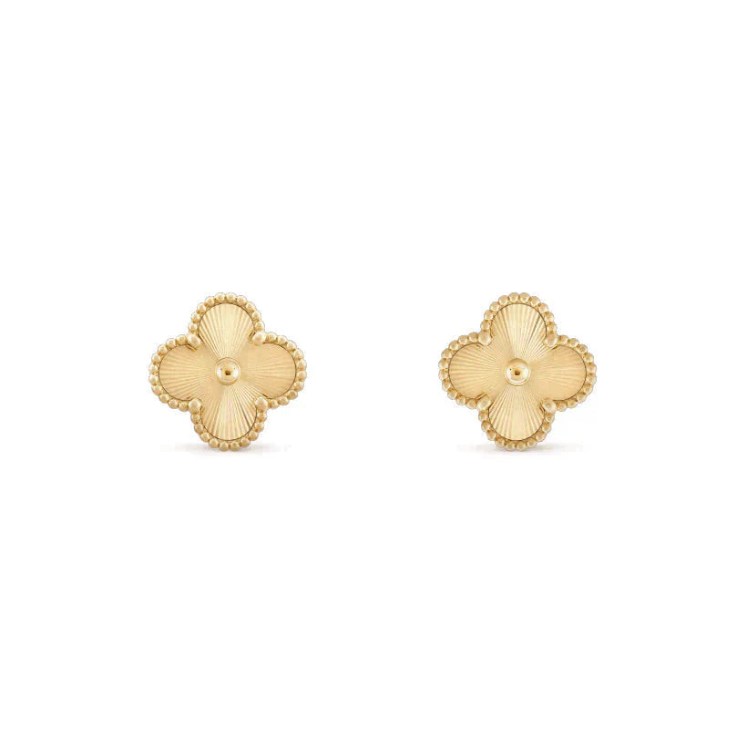 TimiCLOVER MEDIUM 1 MOTIFS LASER EARRINGS